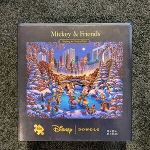 BN Dowdle Disney Mickey & Friends Skating in Central Park 500p jigsaw puzzle